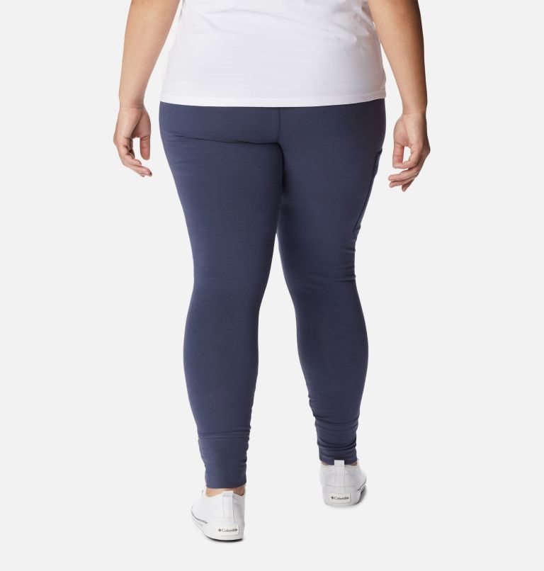 Women's Columbia Trek Leggings Navy | Plus Size CA-F31AL